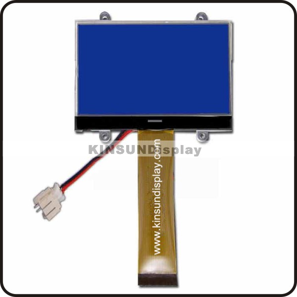 2.6 inch 128x64 COG LCD Module display,serial spi,white Blue