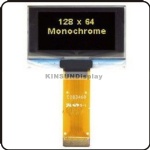 1.54 inch 128*64 12864 24Pins 24P Yellow OLED Display Module